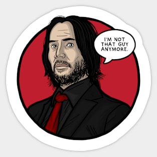 John Wick (That Guy) Sticker